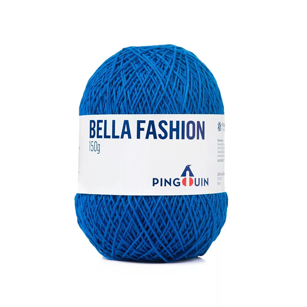 Imagem de Linha Pingouin Bella Fashion 150g - 4579 Azul Bic