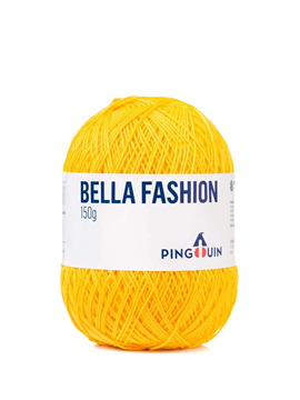 Imagem de Linha Pingouin Bella Fashion 150g - 0204 Amarelo Ipe