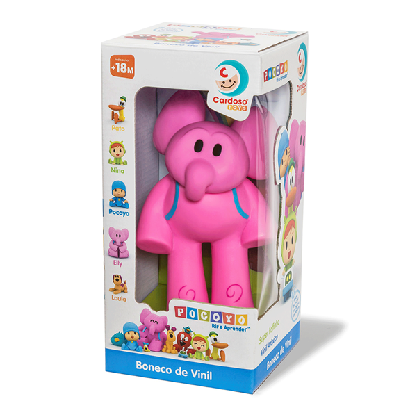 Imagem de Boneco Elly - Pocoyo - Cardoso Toys