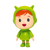 Imagem de Boneco Nina - Pocoyo - Cardoso Toys