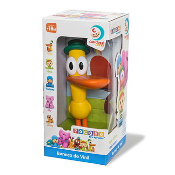 Imagem de Boneco Pato - Pocoyo - Cardoso Toys