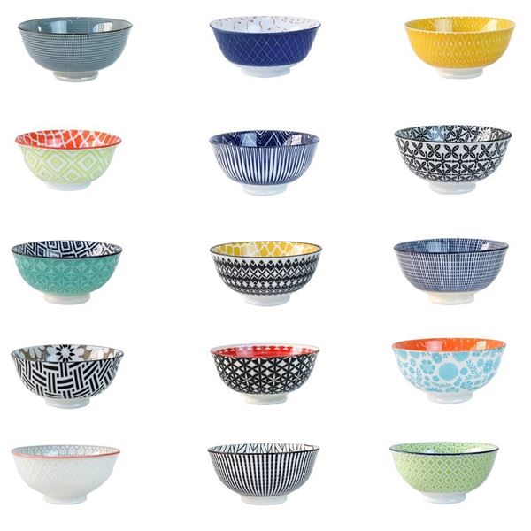 Imagem de Bowl de Cerâmica Decorado 200ml - Estampas Sortidas