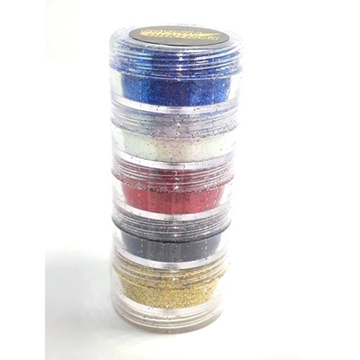 Imagem de Kit Rostinho Pintado Glitter - 5 Cores