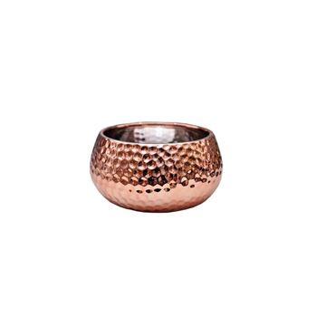 Imagem de Cachepot Bacia Rose Gold - 12cm