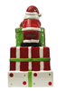Imagem de Pote Decor Natal - Papai Noel com Presentes - 18 x 17 x 27cm