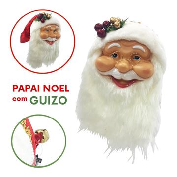 Imagem de Cabeça Papai Noel - 70cm x 22cm