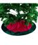 Imagem de Saia para Árvore de Natal 80cm - Vinho e Verde