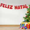 Imagem de Balões Feliz Natal - 37 x 83cm