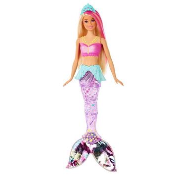 Imagem de Barbie Dreamtopia Sereia Luzes Arco-Íris - Mattel