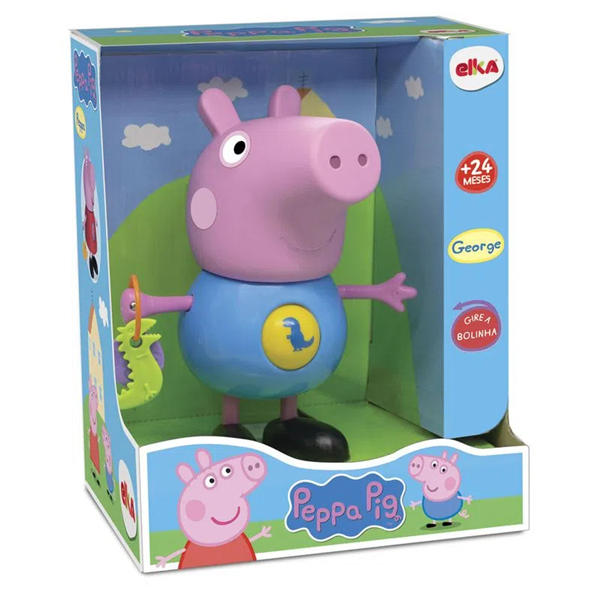 Imagem de George com Atividades - Peppa Pig - Elka