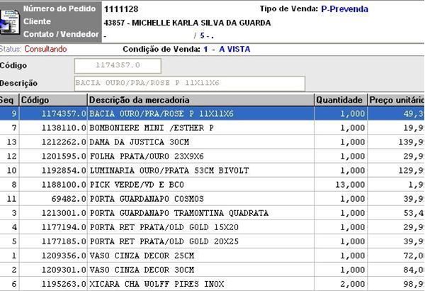 Imagem de Pedido Ivana 1605